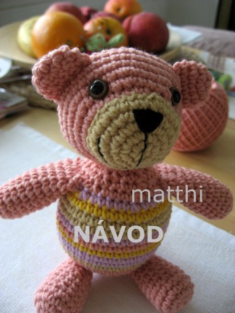 Návod na medvídka Antonii